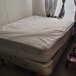 queen size mattress and Bed Frame