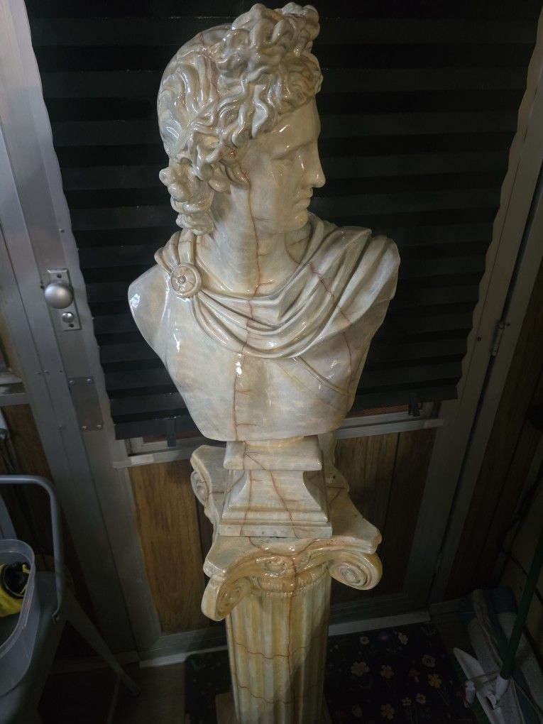 Very nice statue. 5 feet 1 inch tall.