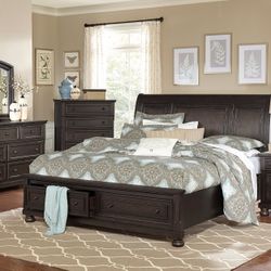 5pc Queen Bedroom Set High Quality - Free Delivery Promo 