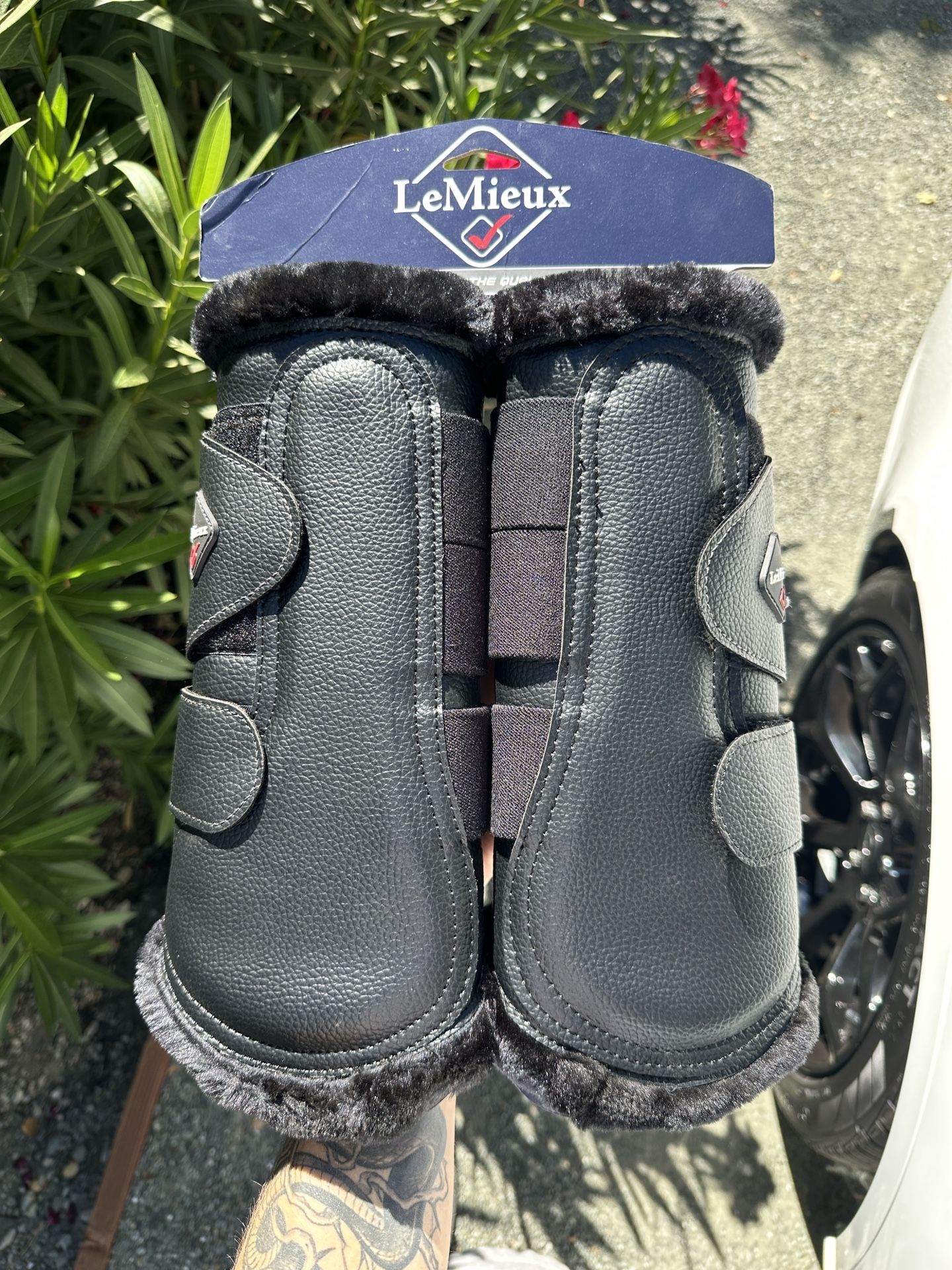 LeMieux Fleece Lined Horse Boots (XL)