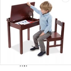 Kids Wooden Desk Melissa And Doug