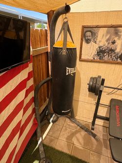 Everlast Heavy Punching Bag with Stand