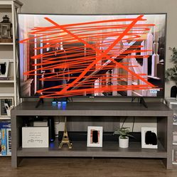 TV Stand / Entertainment Center – Fits 65” TV – Pick up ASAP