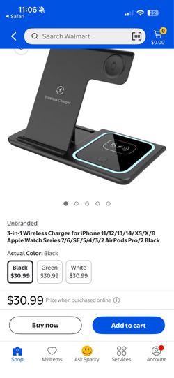 3 in 1 wireless charger
