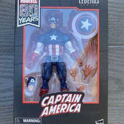 Marvel Legends Captain America Figure 80 Years 