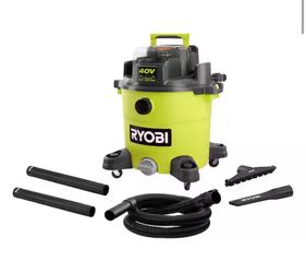 Ryobi 40V 10 Gal. Cordless Wet/Dry Vacuum (Tool Only)