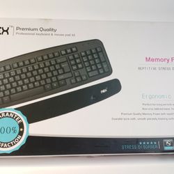 NEX Memory foam Keyboard and Mouse pad kit