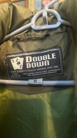 Green size small warm winter jacket