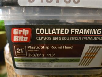 Galvanized nails