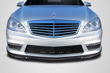 Blemished 2010-2013 Mercedes S Class S63 W221 Carbon Creations L Sport Front Lip Spoiler - 1 Piece