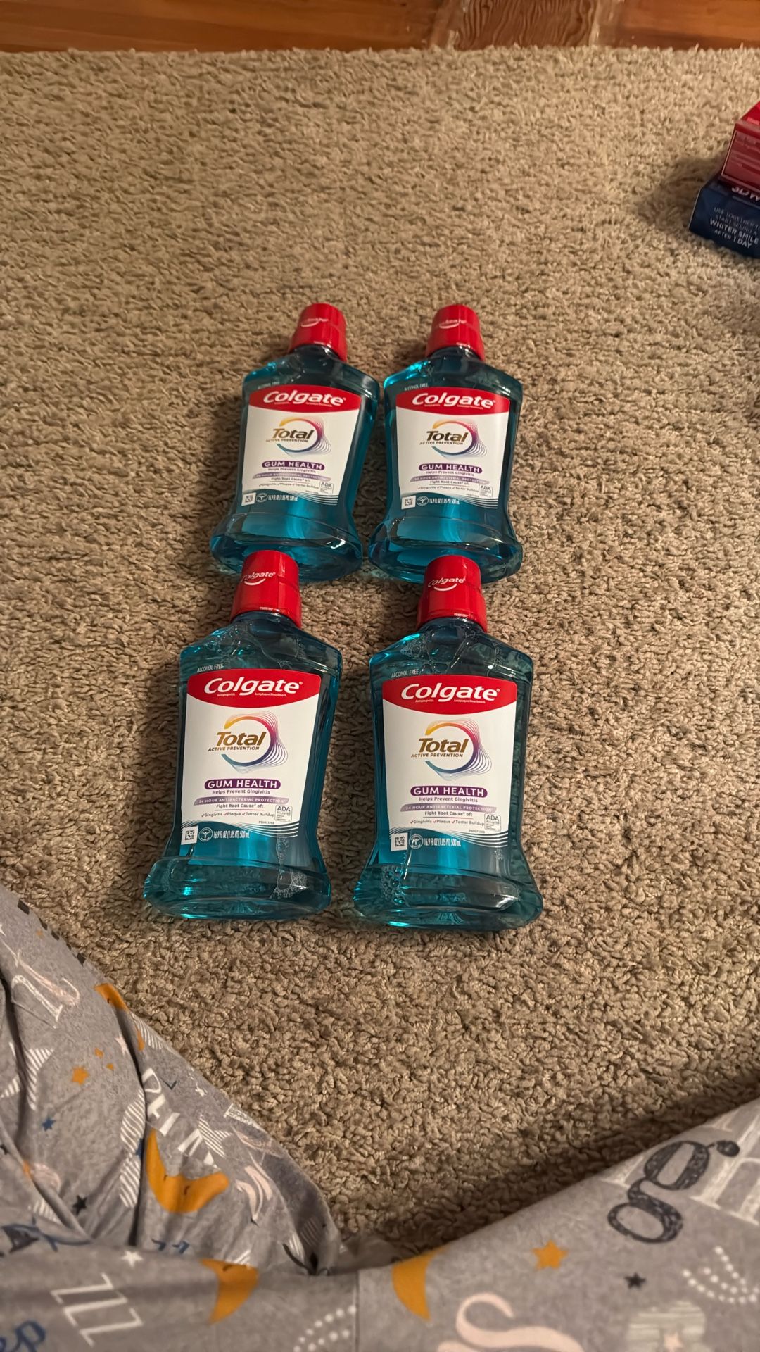 4 Colgate Mouthwashes
