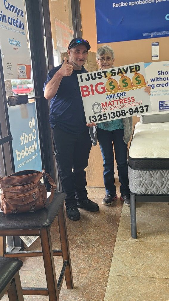 King/Queen/Full/Twin mattresses available TODAY!!