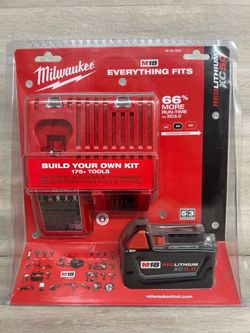 Milwaukee 48-59-1850 M18 & M12 Battery Charger w/ 5.0Ah Battery NIB (PO1021943)