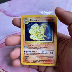 Ninetales Holo From Base Set