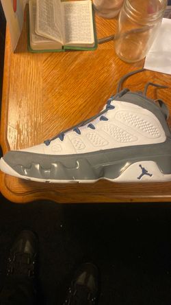 Air Jordan 9 Retro White Grey Blue Sneaker