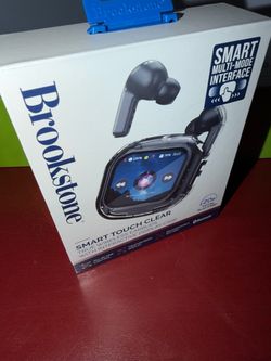 Brookstone smart touch wireless earbuds