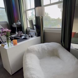 Adult Size Beanbag Soft cozy  Material Chair 