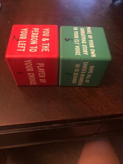 Christmas dice