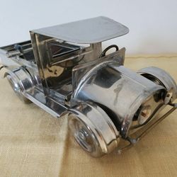 Scrap Metal Art Tin Car Sculpture

