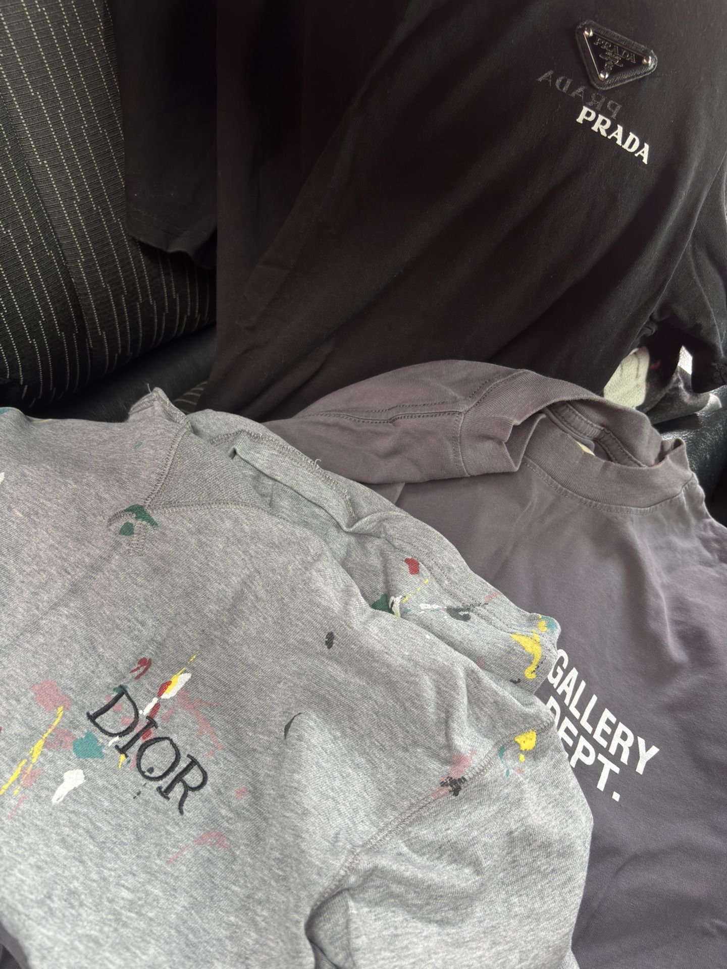 Designer shirts (Prada X Dior X Gallery Dept.)