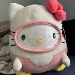Jumbo 20 inch Scuba Hello Kitty Squishmallow