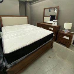NEW BEDROOM FURNITURE SET MATTRESS AVAILABLE SOFA LOVESEAT SECTIONAL AND MORE 