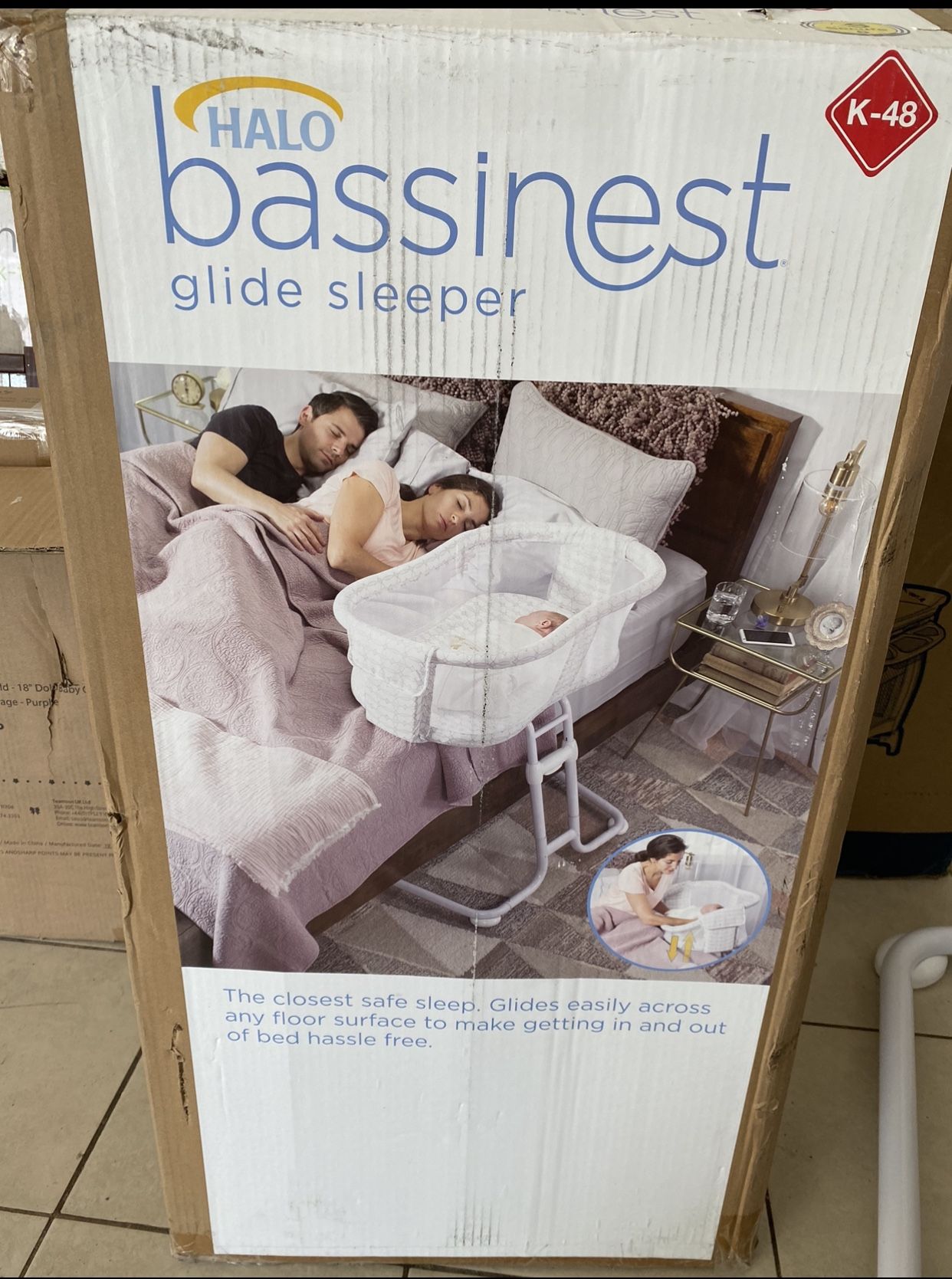 New assembled Halo bassinest glide sleeper