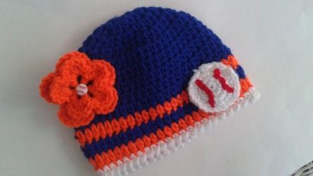 New York Inspired Handmade Baseball Beanie