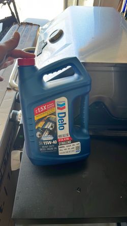 Chevron Delo 400 XLE 15W-40 Diesel Engine Oil 1 Gallon