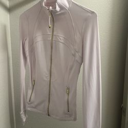 Lululemon Define Jacket Nulu in Blissful Pink/Gold/Gold