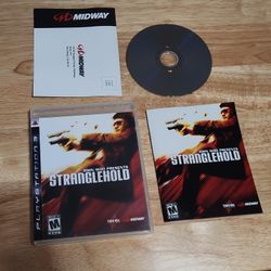 PS3 John Woo Stranglehold CIB w/ Manual