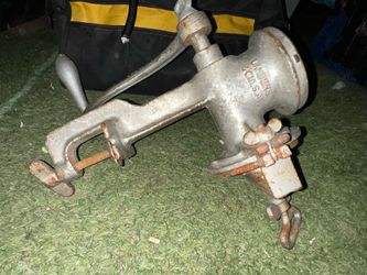 Vintage Cast Iron Molino Corona Meat Grinder