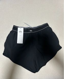 ALO YOGA Women's NWT Black Match Point Tennis skirt skort - Size Large