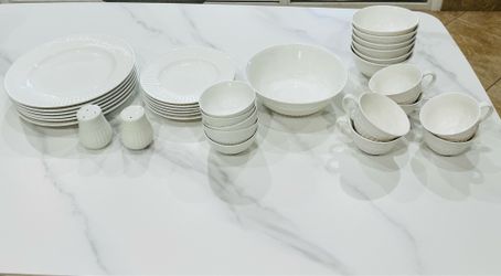 Gibson Claremont 6pc  Dinner Set