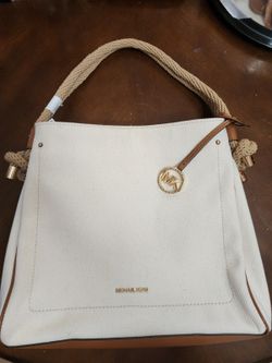 Michael Kors Usla Natural 38S3GZWT3C LG GRAB BAG
