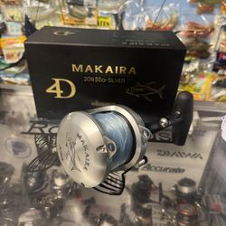 Like New Okuma Makaira 20 Two Speed Fishing Reel. Ready To Go. 