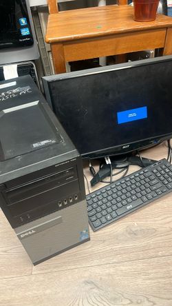 Dell Optiplex 790 corei5 750gb has 8gb ram win 10pro 20 monitor