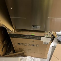 24in Thor Indoor Outdoor Fridge 