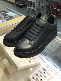 Alexander McQueen Oversized Sneakers All Black