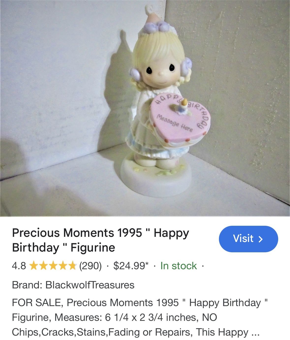 Precious Moments Figurine