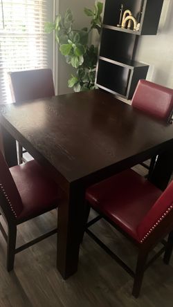 5 piece Dining Room  Height Table  $350 OBO