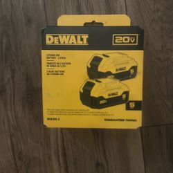 Brand New 5ah 20v Dewalt Battery 