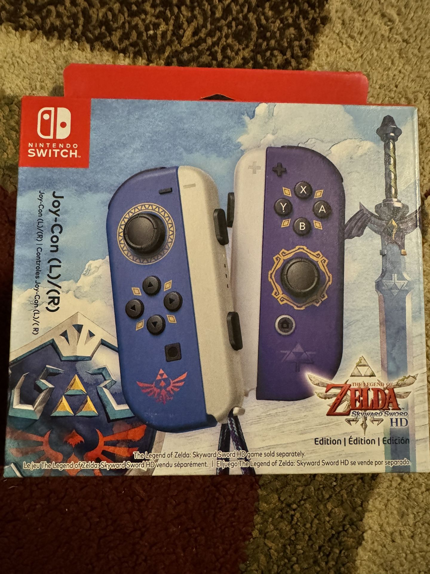 The Legend Of Zelda Skyward Sword Joy Cons