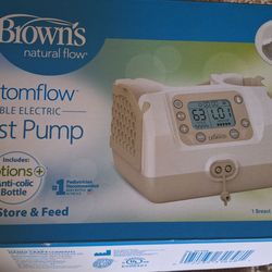 Dr. Brown's Customflow  Strength Double Electric Breast Pump with Adjustable Settings NO BOTTLES IN SET!
