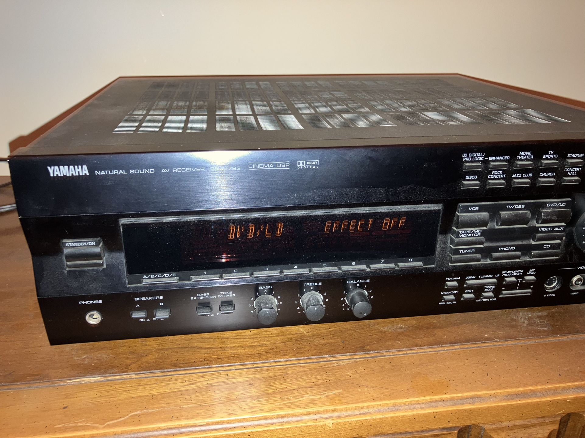 Yamaha Receiver, Polk Audio Speakers!!