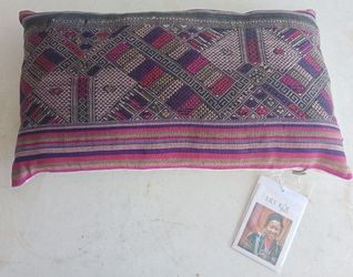 PILLOW - Lily Koi - Grand Patch Bolster CUSHION