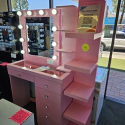 Especial Vanity 6 Cajones Shelve Pequeno Y Espejo Por $599 Y Llevate Shelve Grande Gratis Valor $149