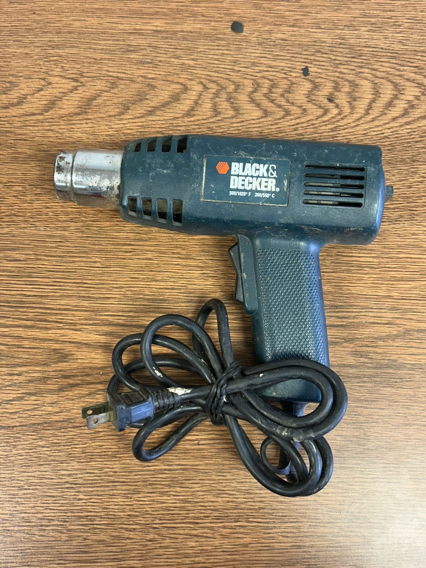 Black & Decker Heat Gun – Dual Temperature (500°F / 1020°F)