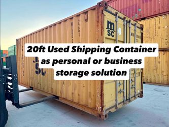 20ft and 40ft Used Shipping containers