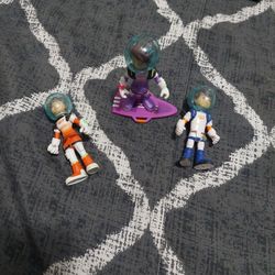 Lot of 3 Doll Figures